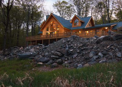 Commercial Log Home Photographer